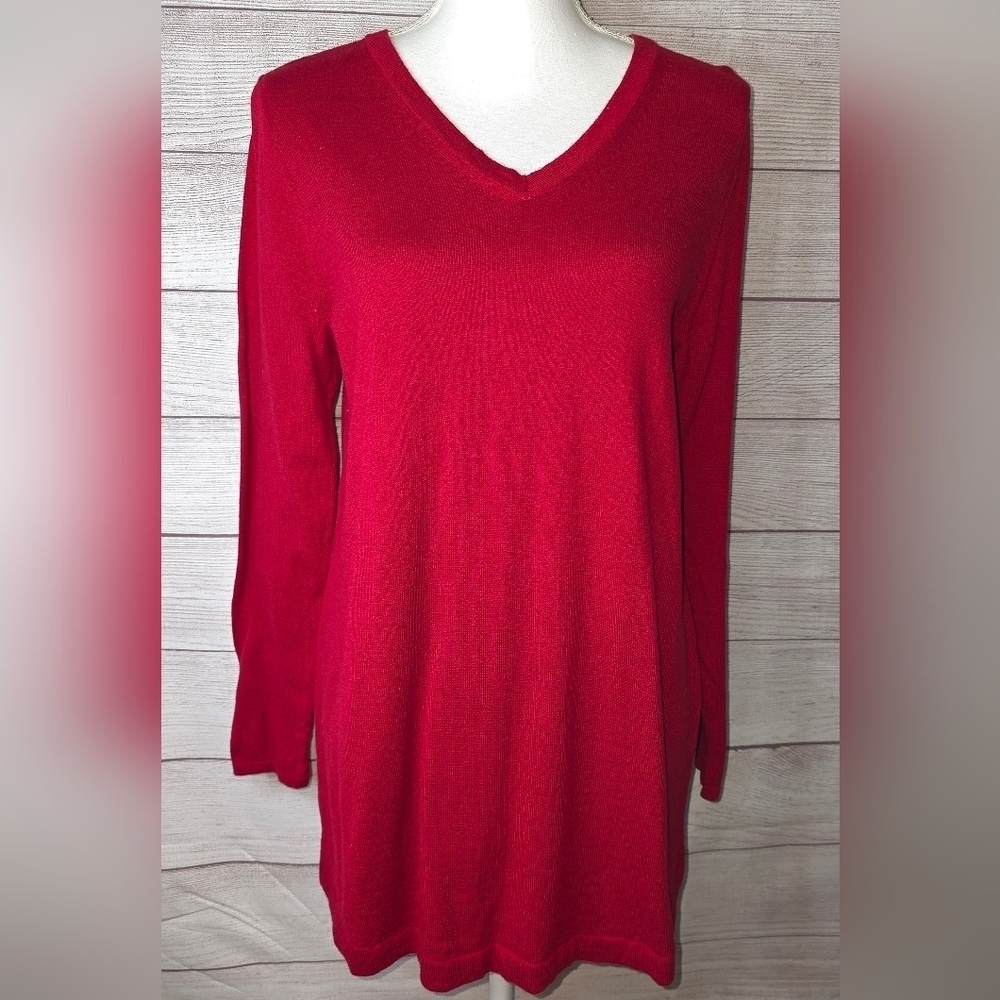 J. Jill Tunic Length Sweater Size Medium